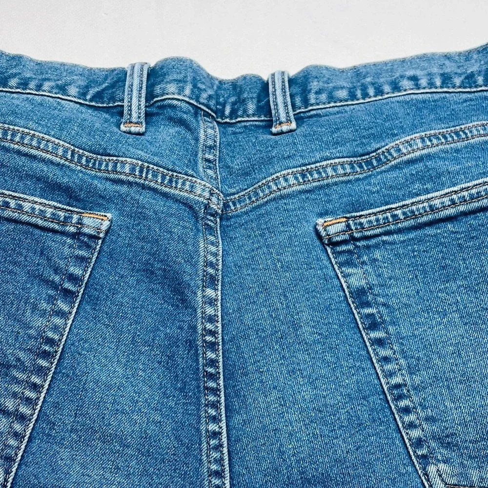 GAP Men's 42x30 Light Wash Straight GapFlex Stretch Jeans Big Tall Casual